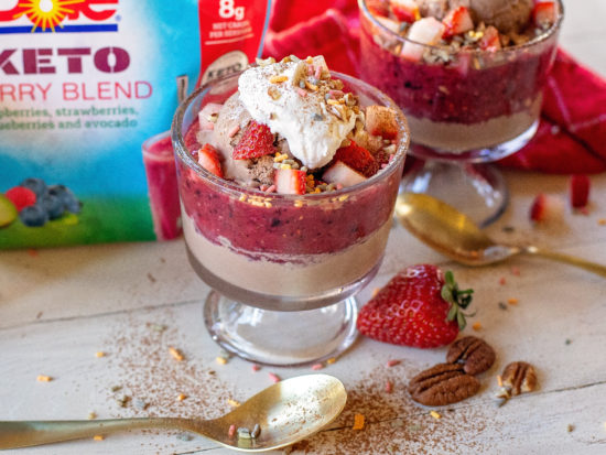Save $2 On Dole® Keto Berry Blend & Halo Top® Keto Ice Cream And Try My Very Berry Chocolate Cheesecake Sundae on I Heart Publix 2