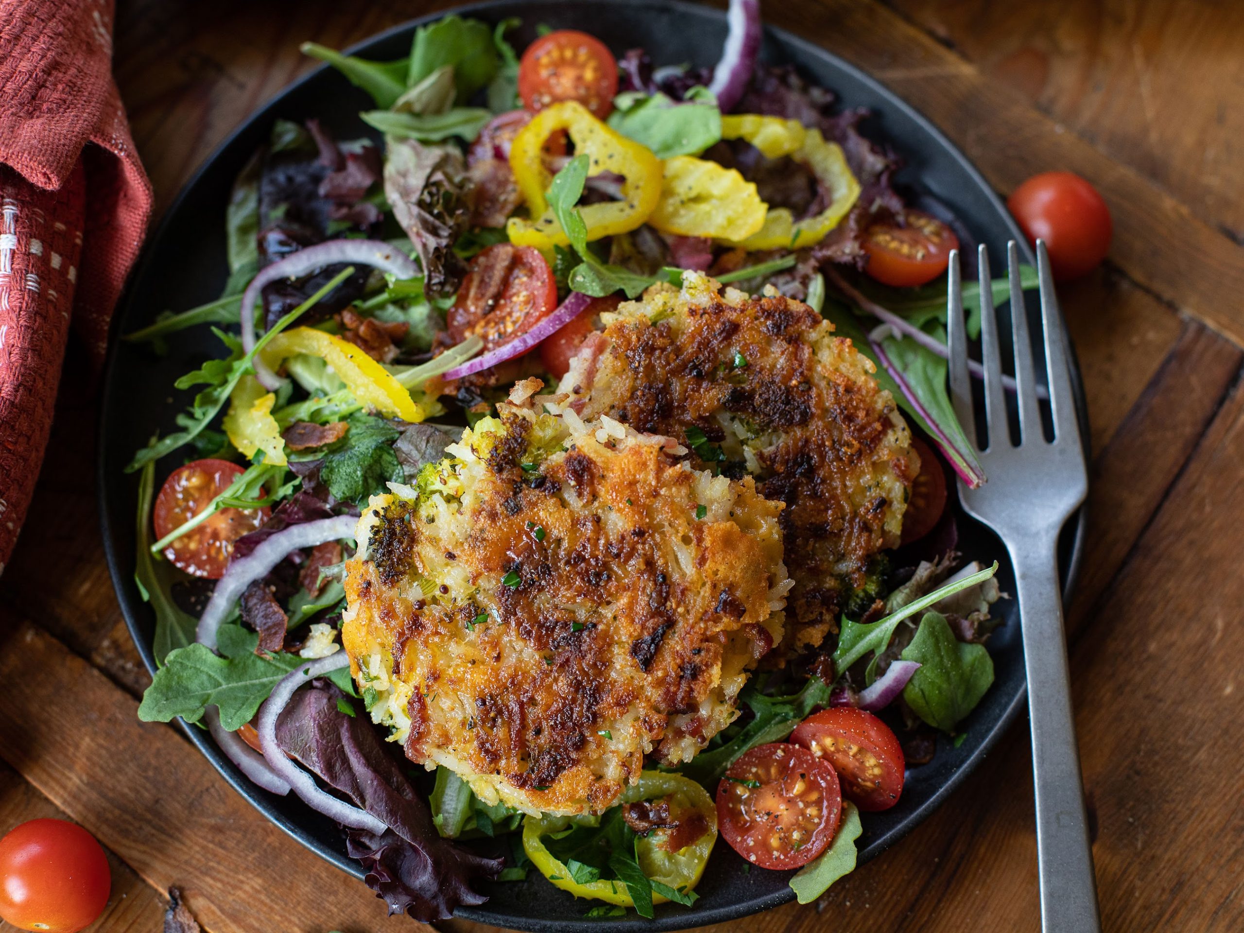 Pick Up Some Hatfield Bacon For My Broccoli, Cheddar And Bacon Rice Cakes on I Heart Publix 1