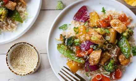 Try My Easy and Healthy Pineapple Chicken Stir Fry  – Save On Delicious Minute Or Success Rice NOW At Publix