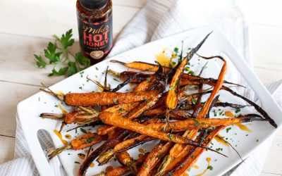 Add Big Flavor To Your Meal & Try My Hot Honey Roasted Carrots + Look For Mike’s Hot Honey On Sale NOW At Publix
