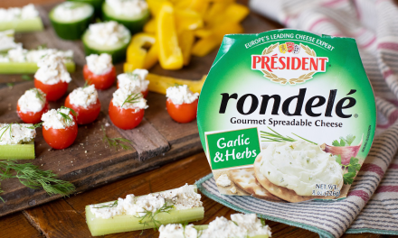 Delicious RONDELÉ® Gourmet Spreadable Cheese Is Perfect For All Your Entertaining Needs