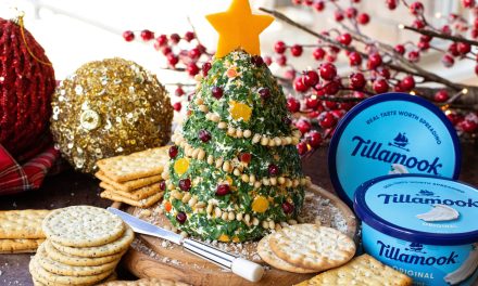 Serve Up This Tillamook Christmas Tree Cheese Ball At Your Holiday Gathering (+ Earn A Publix Gift Card)