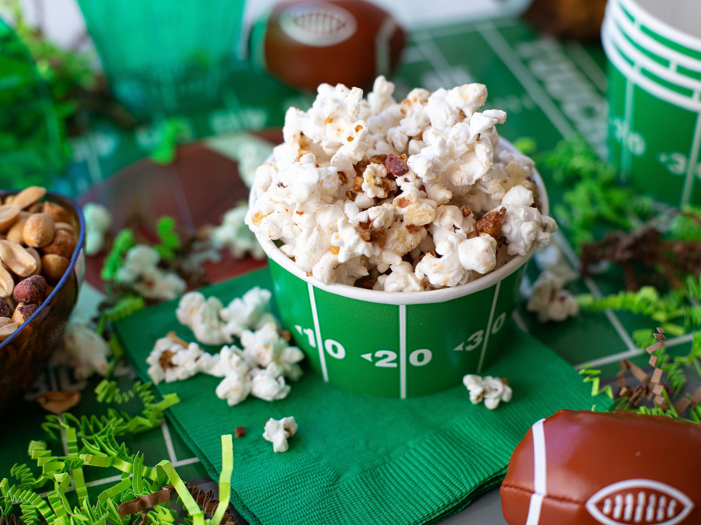 Serve Up Delicious Bacon Ranch Popcorn On Gameday on I Heart Publix