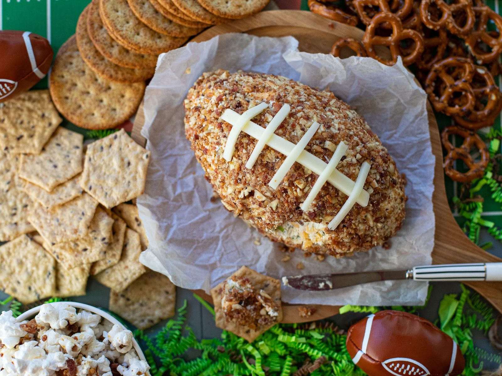 Grab Some Hatfield Bacon And Serve Up This Game Day Bacon Ranch Cheese Ball