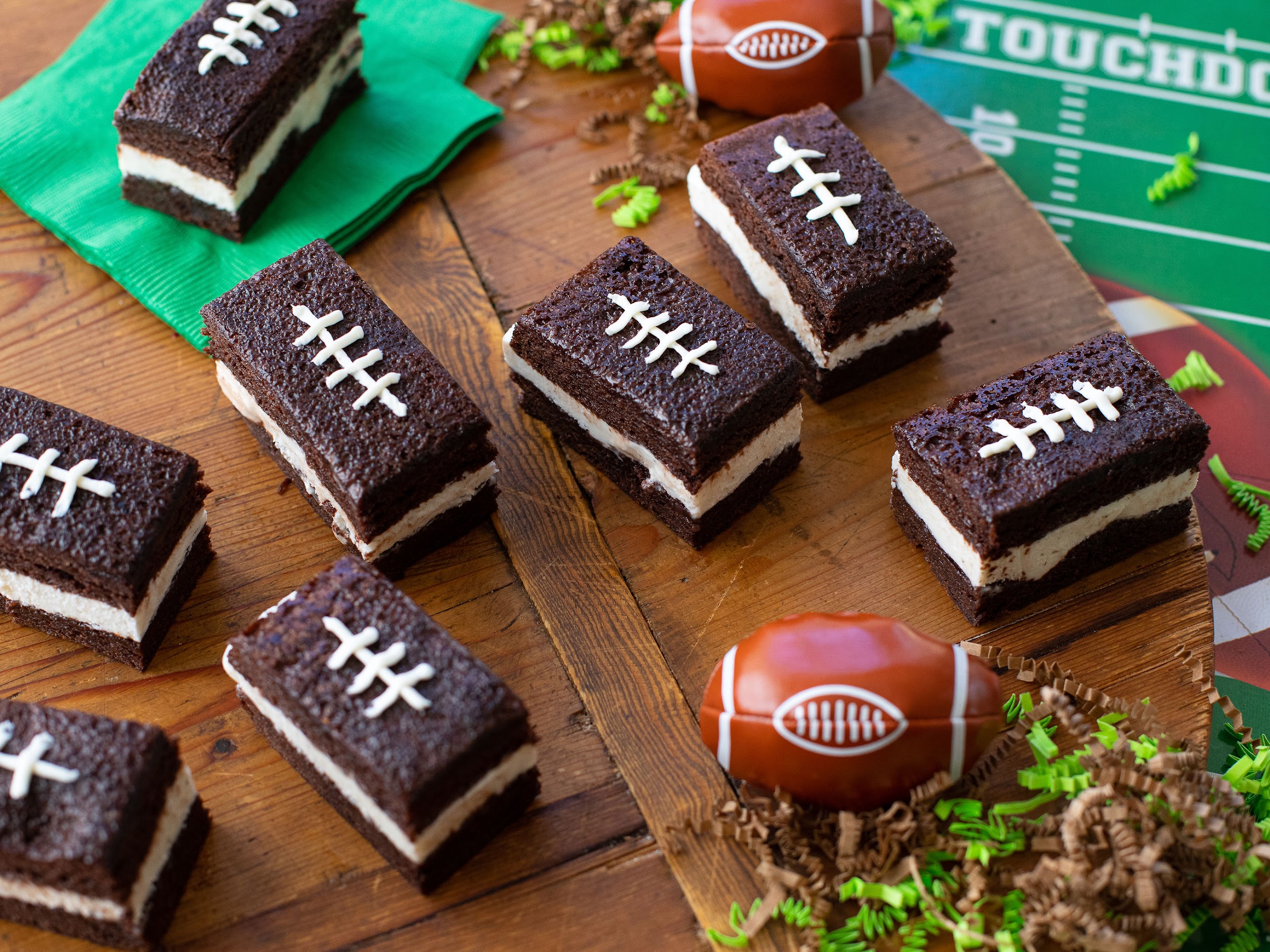 Celebrate The BIG Game With The BOGO Sale On Breyers At Publix - Try My Game Day Brownie Ice Cream Sandwiches on I Heart Publix 1