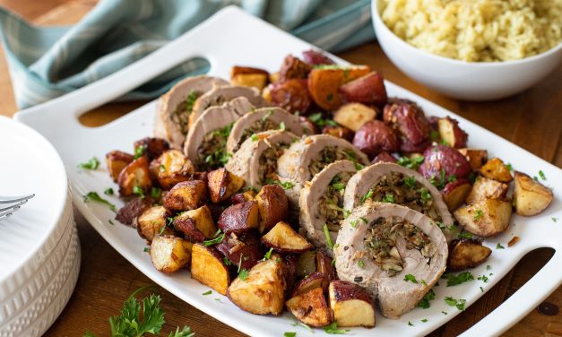 Try My Mushroom Stuffed Dijon Pork Tenderloin – Serve Up Delicious Meals At Home And Score BIG Savings