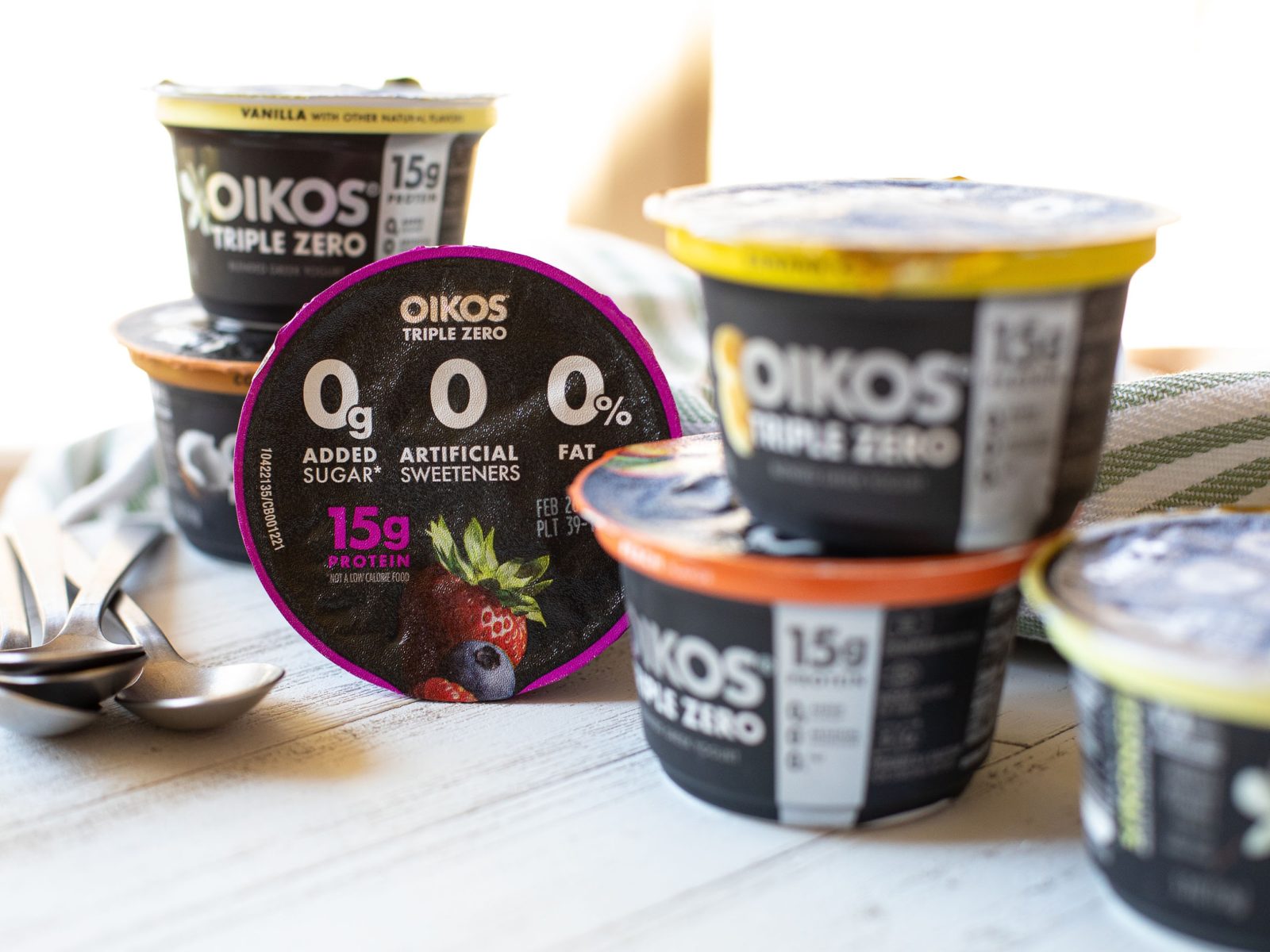 Bring Strength To Game Day With Delicious Dannon® Oikos® Triple Zero And Pro Greek Yogurt on I Heart Publix