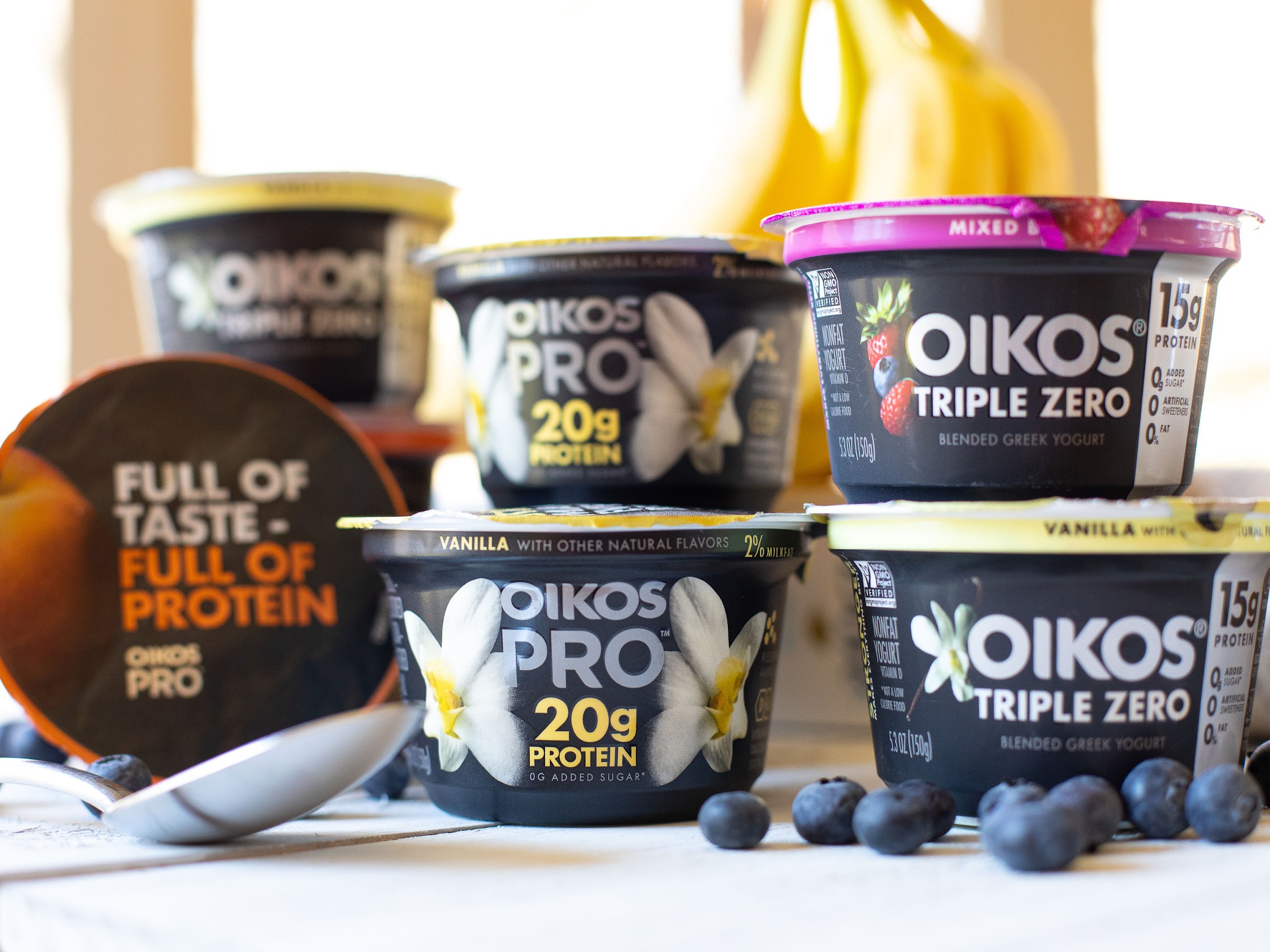 Stock Up On Oikos® Triple Zero And Pro Greek Yogurt - All The Delicious Varieties Are On Sale 10/$10 At Publix on I Heart Publix