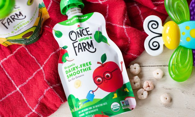 Once Upon A Farm Smoothie Pouch As Low As 20¢ At Publix