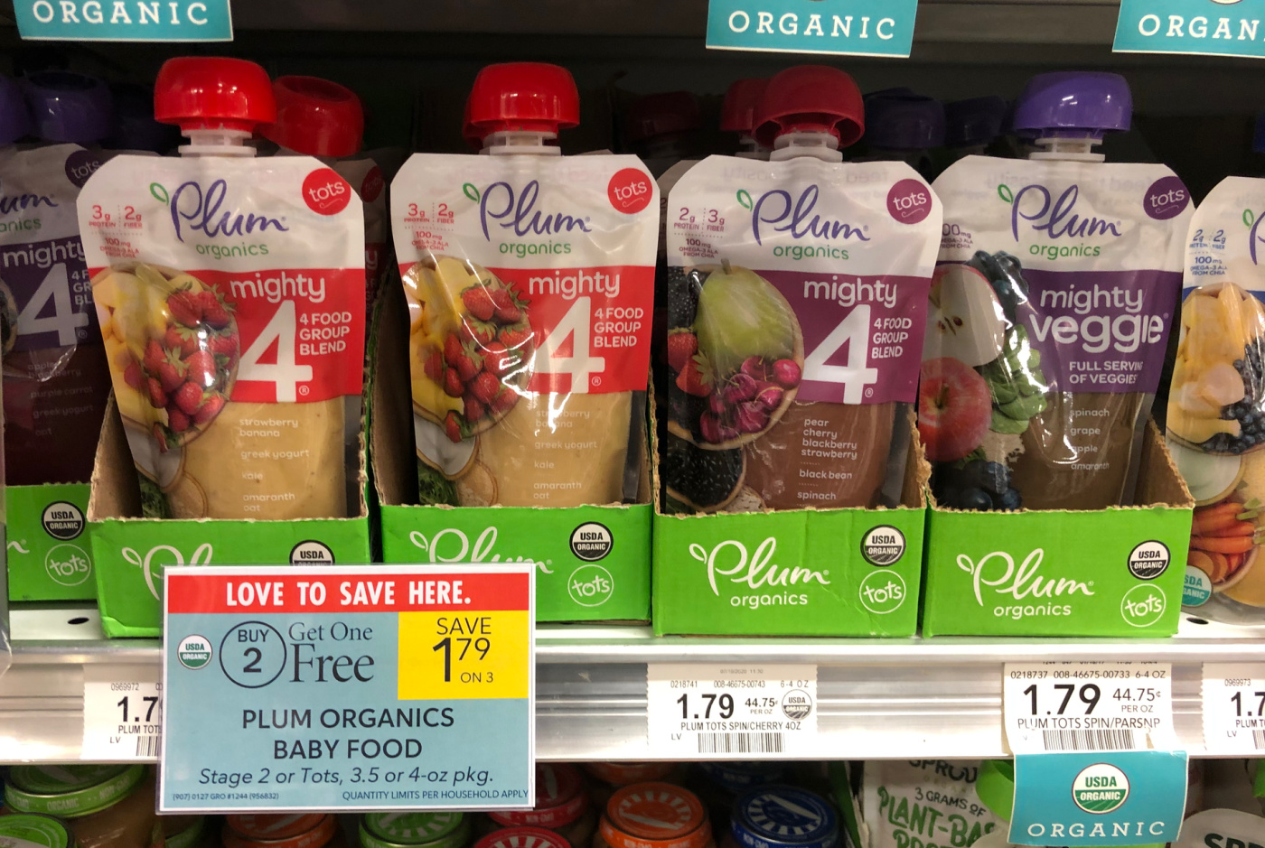 Fantastic Deal On Plum Organics® Baby Food & Snacks Available NOW At Publix! on I Heart Publix