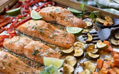 Try My Sheet Pan Cilantro Lime Salmon With Veggies & Save BIG When You Stock Up On Your Favorite Unilever Products At Publix