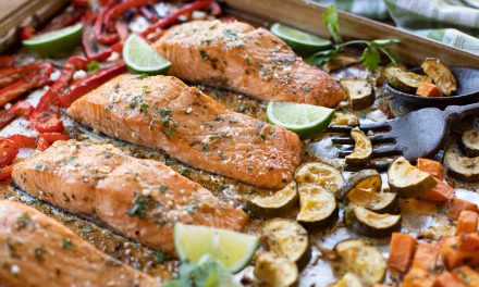 Try My Sheet Pan Cilantro Lime Salmon With Veggies & Save BIG When You Stock Up On Your Favorite Unilever Products At Publix