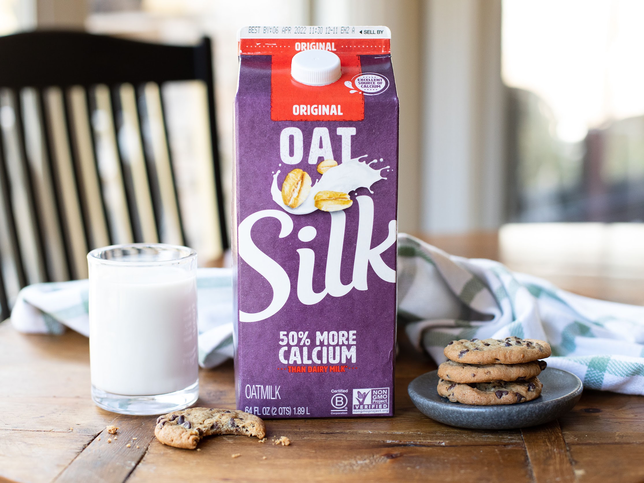 Silk Oatmilk-Cookies Grab A Great Deal On Smooth And Creamy Silk Oatmilk - Just $1 At Publix! on I Heart Publix