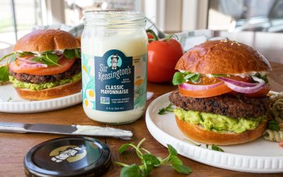 Get Savings On Sir Kensington’s Mayonnaise & Try My Quick And Easy Black Bean Burgers