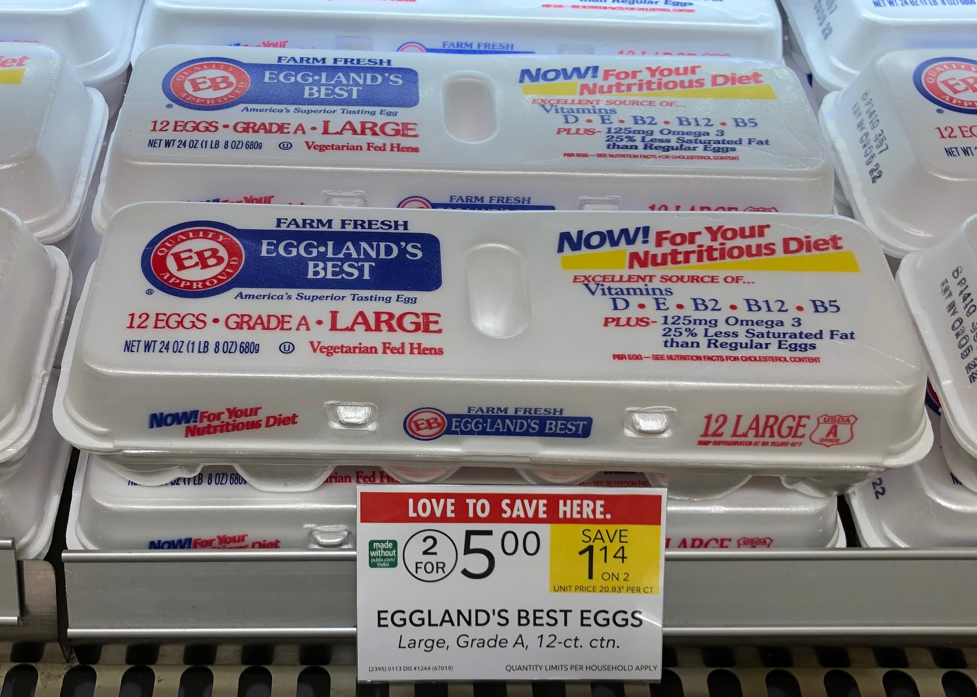 Eggland’s Best Large Eggs Just $2 At Publix on I Heart Publix