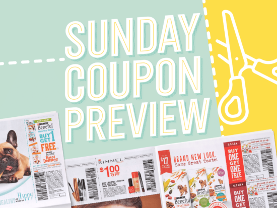 Sunday Coupon Preview For 1/16 - Two Inserts on I Heart Publix