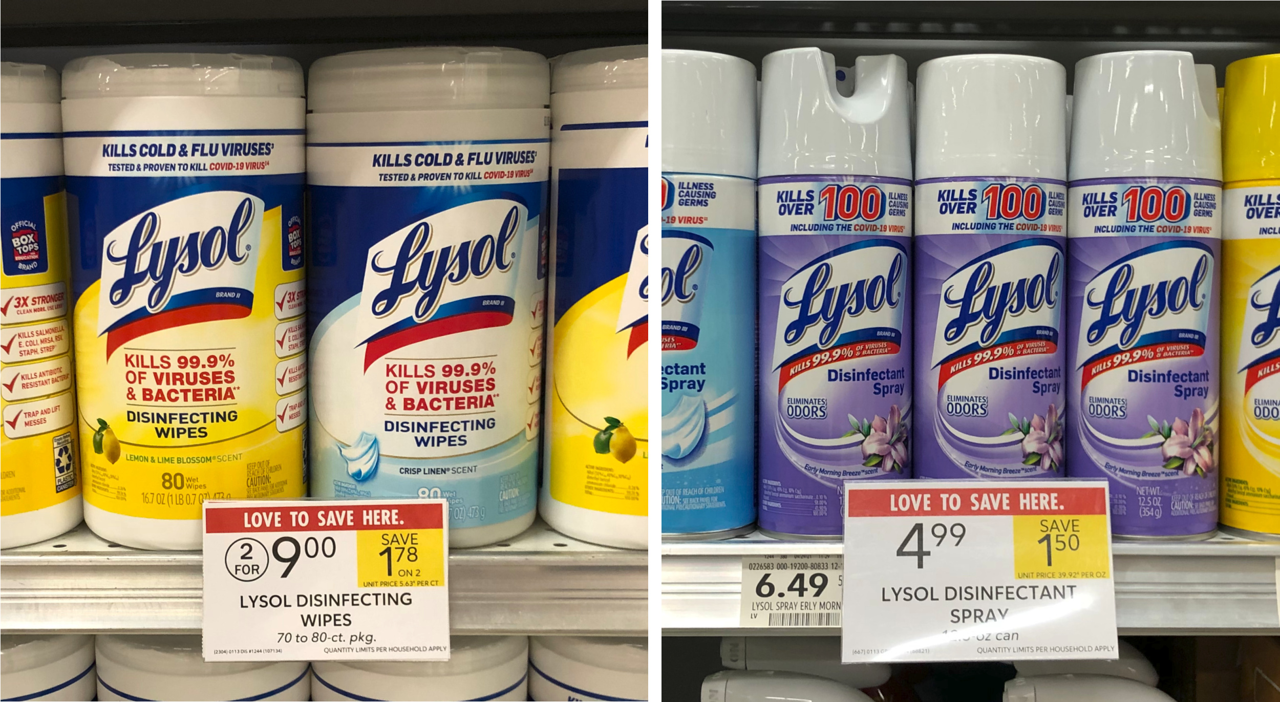 Big Canisters Of Lysol Disinfecting Wipes Only $4 At Publix on I Heart Publix 3