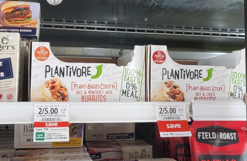 Plantivore Burritos Just $2 At Publix (Regular Price $3.29) on I Heart Publix