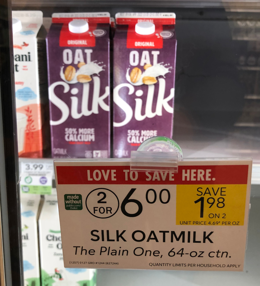 Grab A Great Deal On Smooth And Creamy Silk Oatmilk - Just $1 At Publix! on I Heart Publix 1