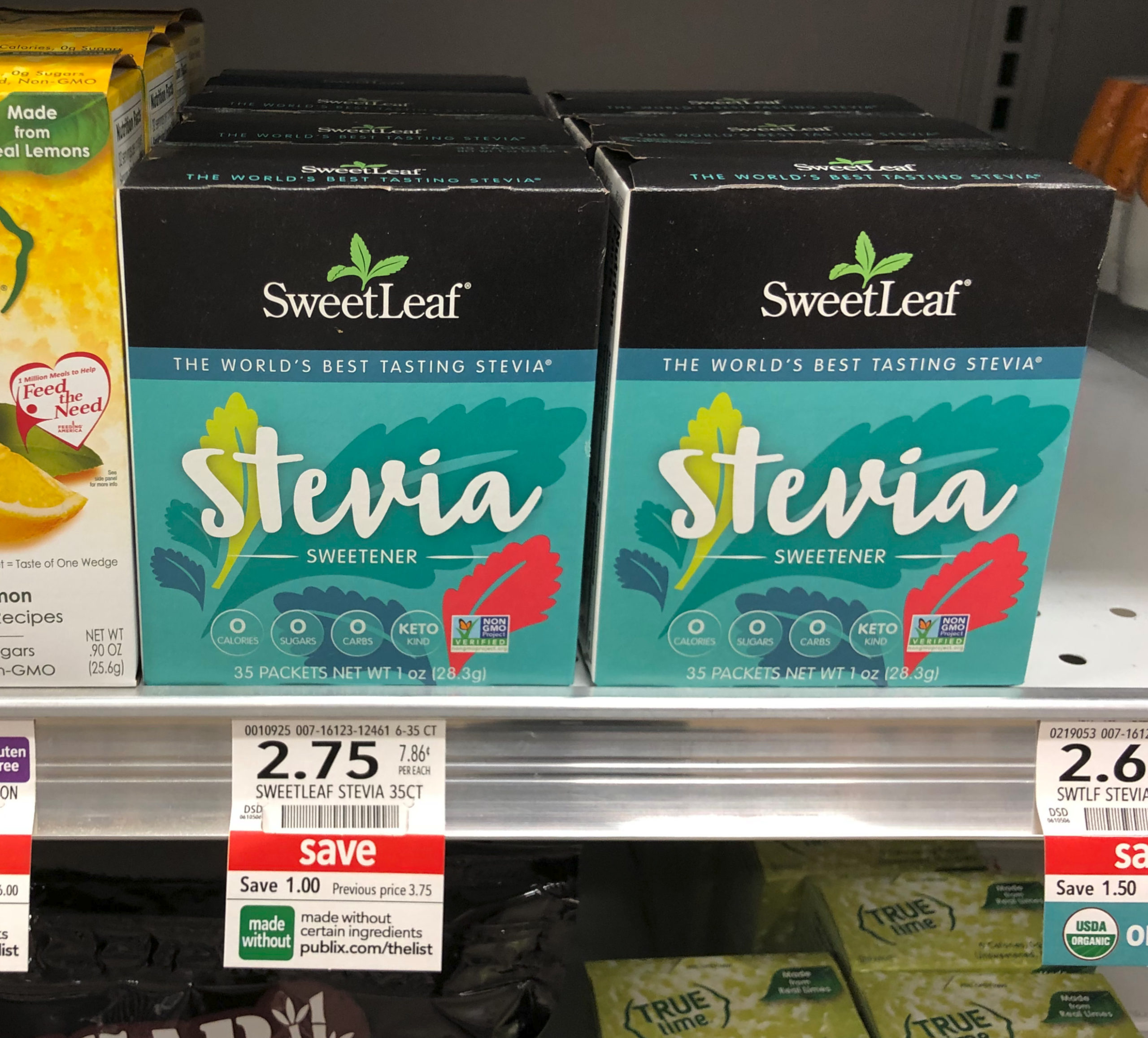 SweetLeaf Stevia Sweetener Packets Just $1.55 At Publix on I Heart Publix 1