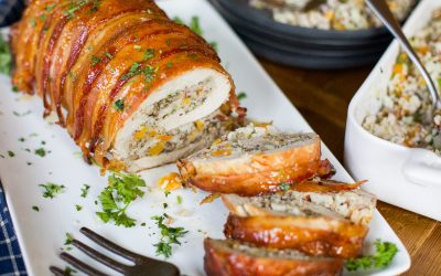 Bacon Wrapped Royal Stuffed Pork Loin Made With RiceSelect® Products – Save At Publix