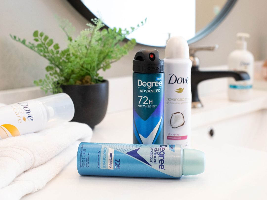 Time To Stock Up! Great Deals On Dove & Degree Deodorants At Publix
