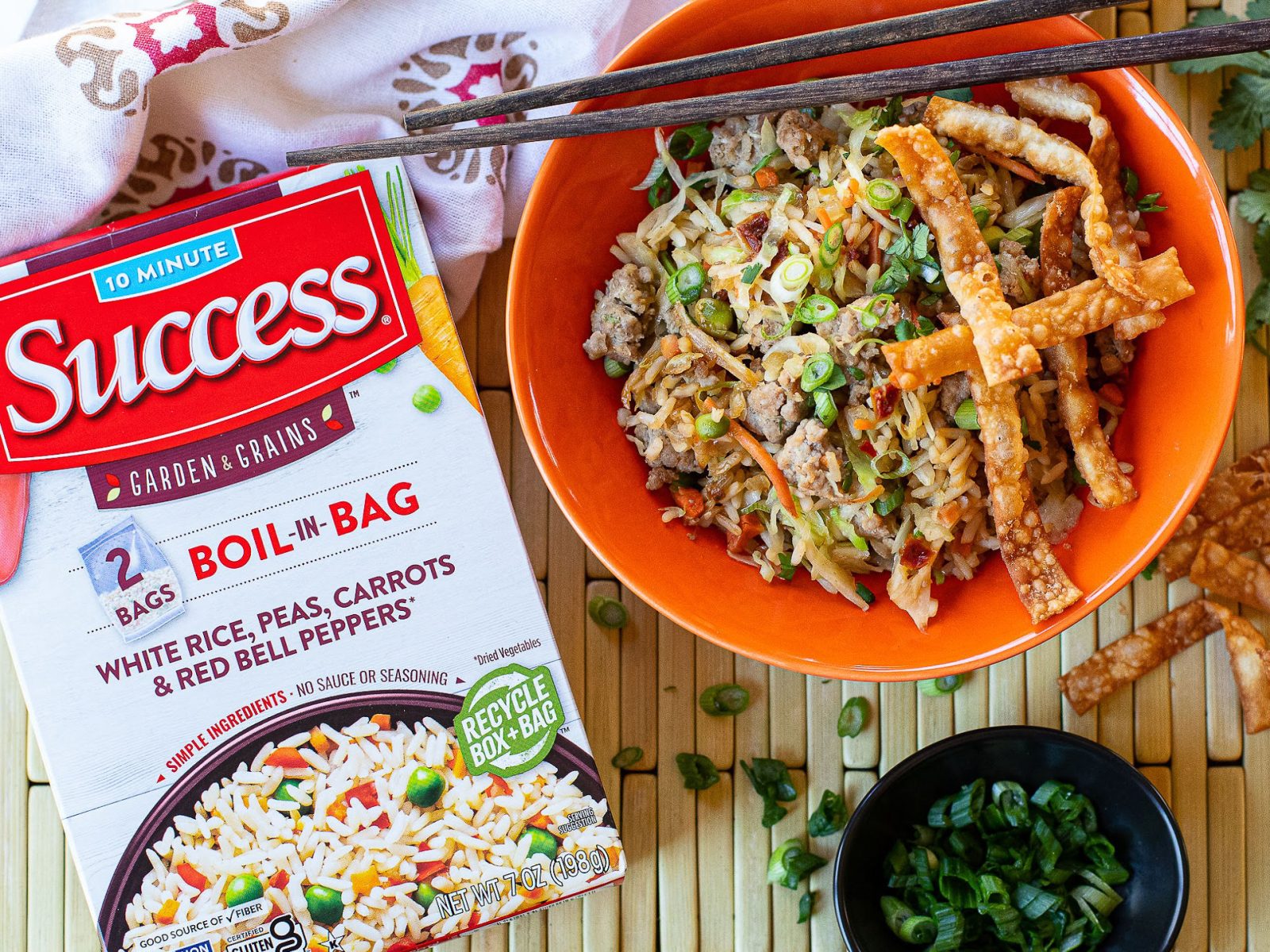 Pick Up A Super Deal On Success Garden & Grains™ Rice Blends – Perfect For This Eggroll In A Bowl Recipe