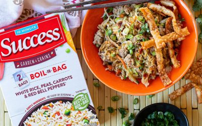 Pick Up A Super Deal On Success Garden & Grains™ Rice Blends – Perfect For This Eggroll In A Bowl Recipe