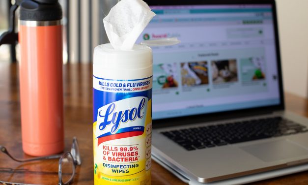Get Lysol Disinfecting Wipes For As Low As $1.35 At Publix