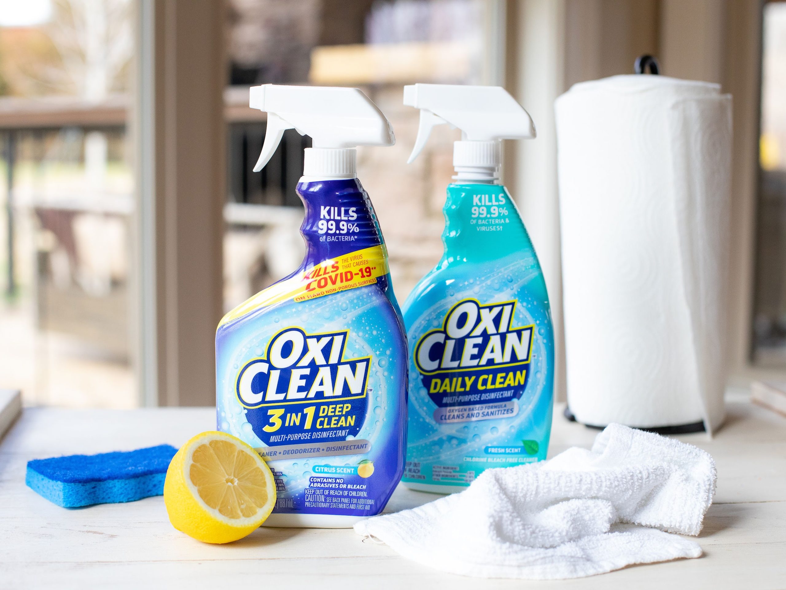 Pick Up OxiClean™ Multi-Purpose Disinfectant Cleaners On Sale At Publix on I Heart Publix
