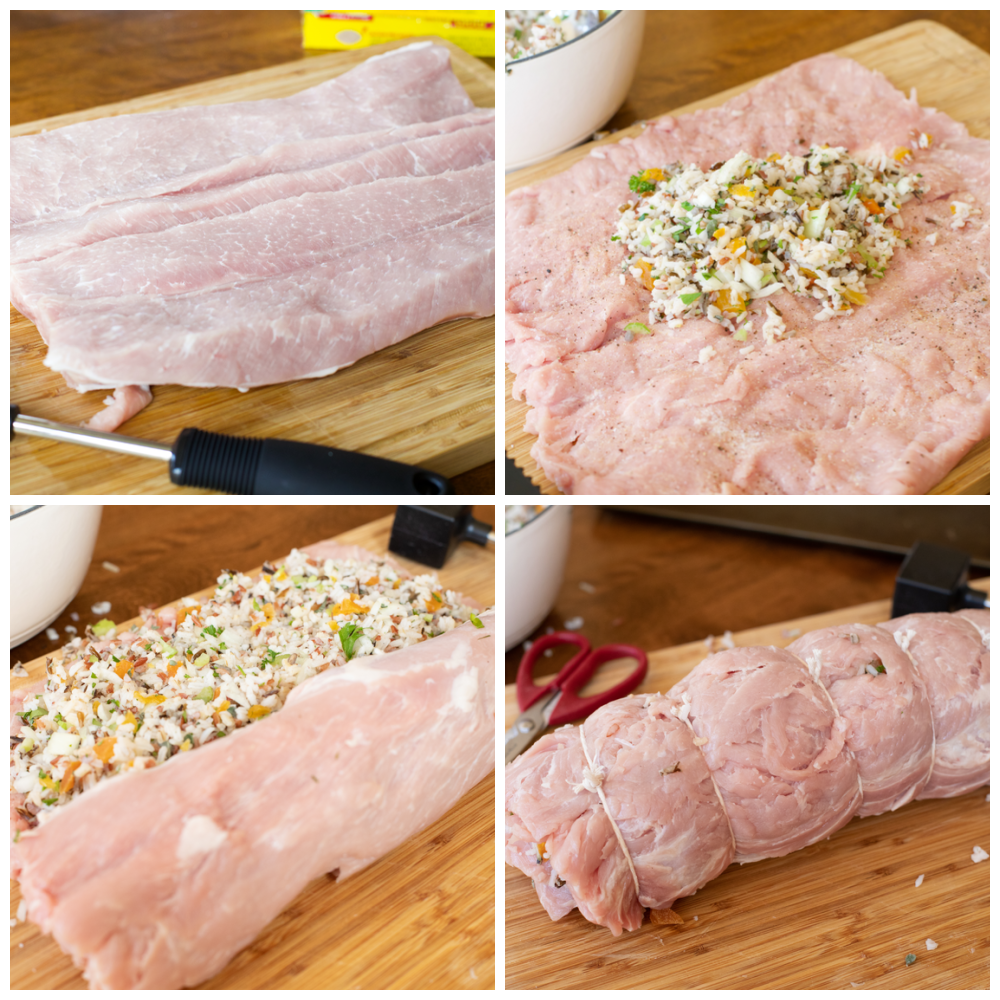 Bacon Wrapped Royal Stuffed Pork Loin Made With RiceSelect® Products - Save At Publix on I Heart Publix