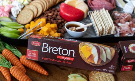 Stock Up On Breton® Crackers For All Your Spring Holiday Entertaining