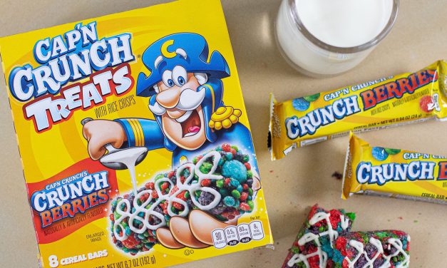Boxes Of Cap’n Crunch Treats Bars Are Just $1 At Publix