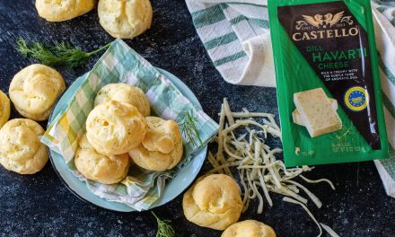 Enjoy Savings On Your Favorite Castello® Cheese – Try These Dill Havarti Gougères