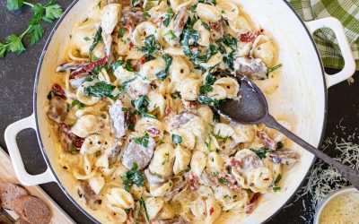 Still Time To Grab BOGO Carando Italian Sausage – Perfect Time To Make My Creamy Toscano Sausage Pasta