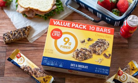 Value Size Boxes Of Fiber One Bars As Low As $3.80 At Publix
