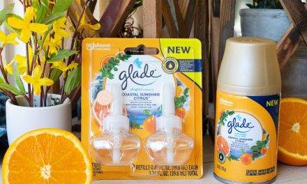 Try NEW Glade® Coastal Sunshine Citrus Scent – Save Now At Publix