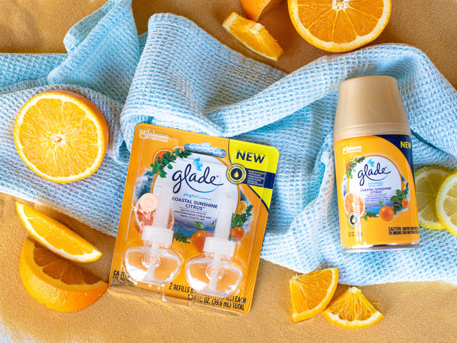 NEW Glade® Coastal Sunshine Citrus Fragrance Is Now Available At Publix – Bring Fresh Coastal Air Inside