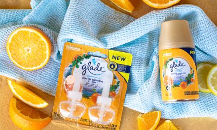 Bring Amazing Fragrance Into Your Home – Try NEW Glade® Coastal Sunshine Citrus Fragrance