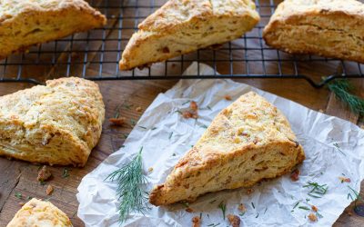 Serve Up A Batch Of Delicious Bacon Havarti Dill Scones At Your Holiday Gathering