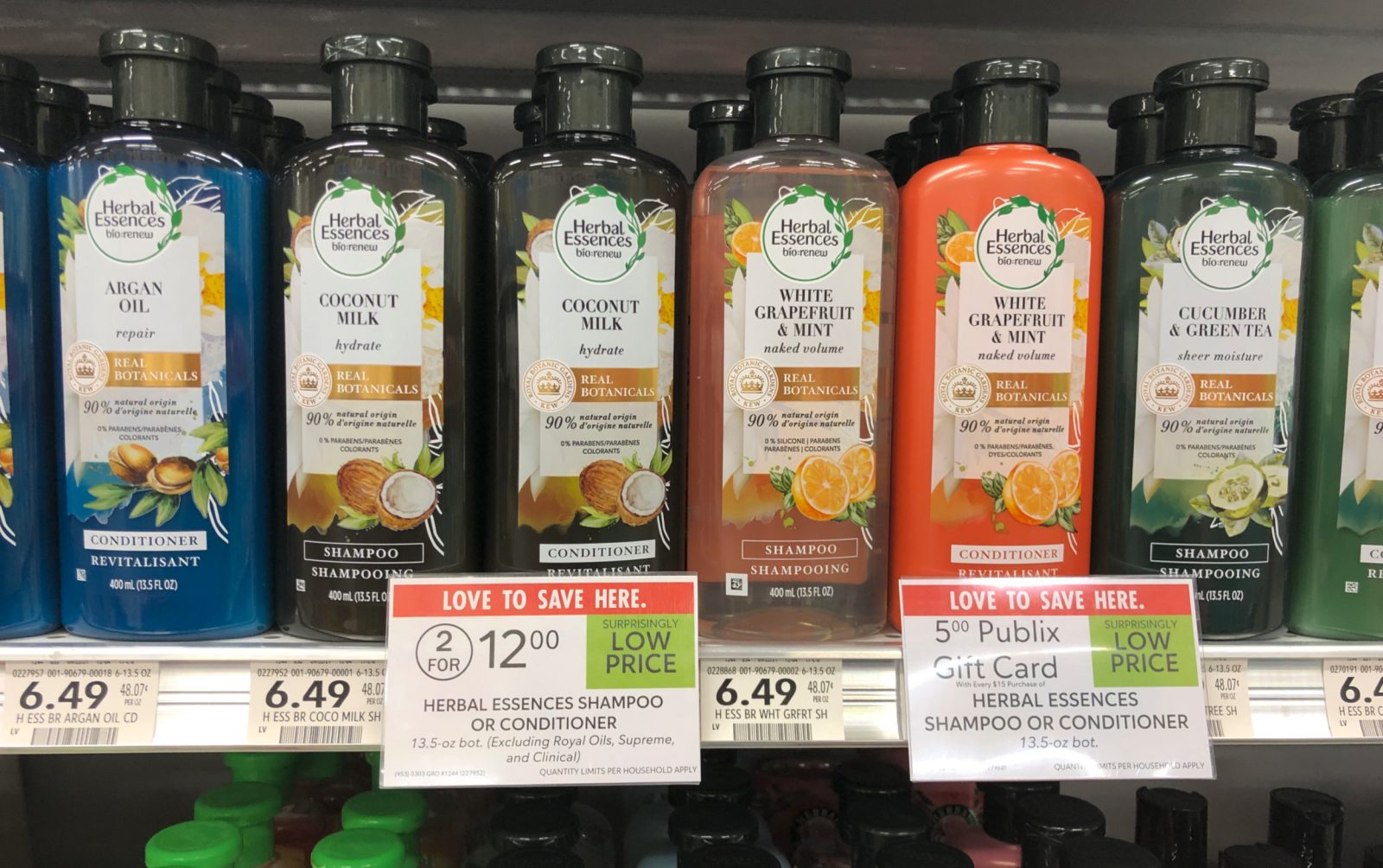 Herbal Essences Bio:Renew As Low As $2.75 At Publix - iHeartPublix