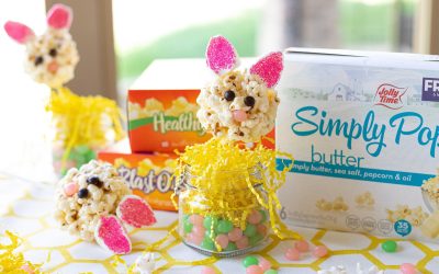 Make Some Super Fun Bunny Popcorn Ball Treats With JOLLY TIME Pop Corn This Easter