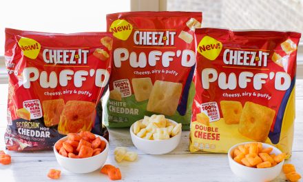Cheez-It Snacks Are On Sale 2/$6 At Publix – Take The Opportunity To Try New Cheez-It Puff’d Snacks & Save!