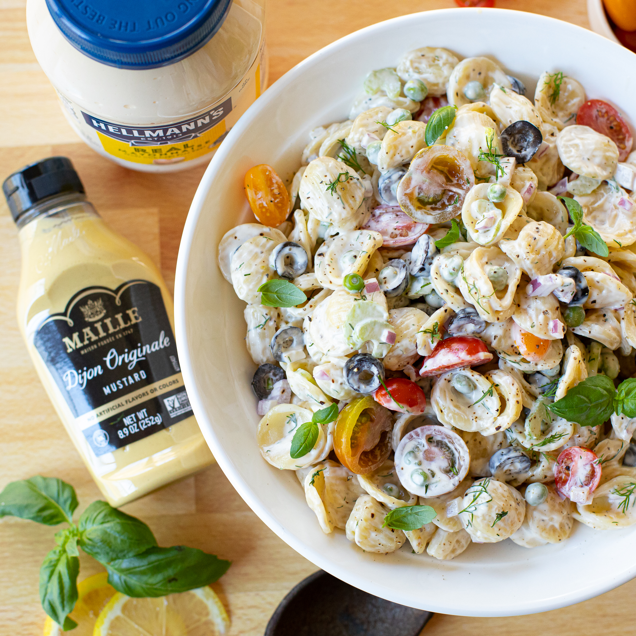 This Creamy Pasta Salad Is The Perfect Side To Serve (Or Bring) To Your Holiday Gathering on I Heart Publix