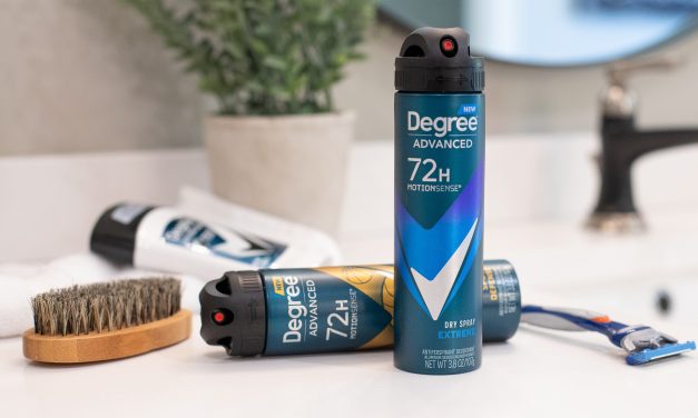 Degree Dry Spray As Low As $4.19 At Publix (Regular Price $7.19)