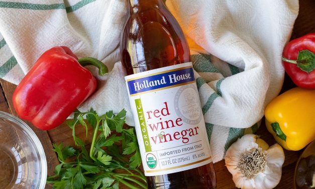 Holland House Organic White or Red Wine Vinegar or Cooking Wine As Low As $1.99 At Publix