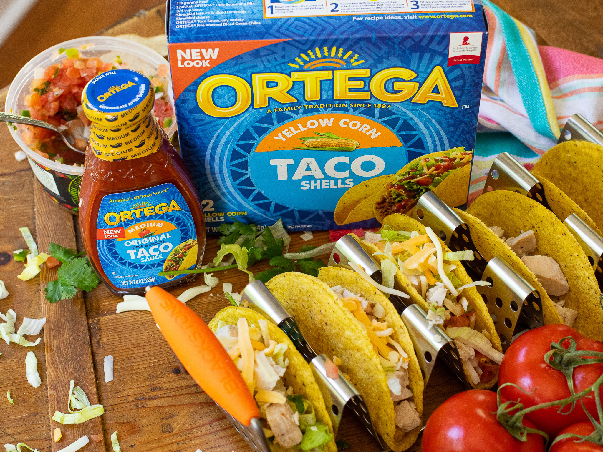 Ortega Taco Shells or Sauce Only $1.50 At Publix – Stock Up For Taco Tuesday!