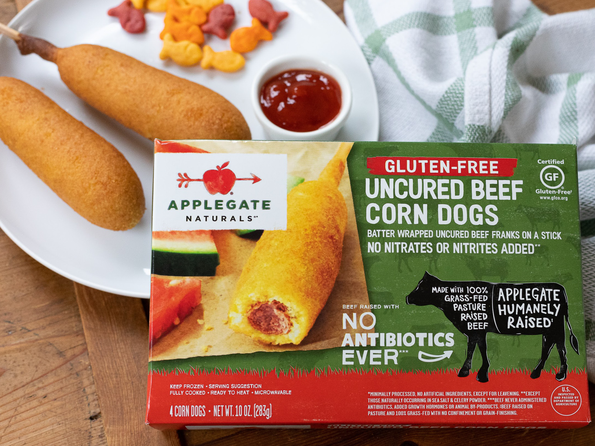 Applegate Uncured Beef Corn Dogs As Low As $4.49 At Publix (Regular Price $8.99)