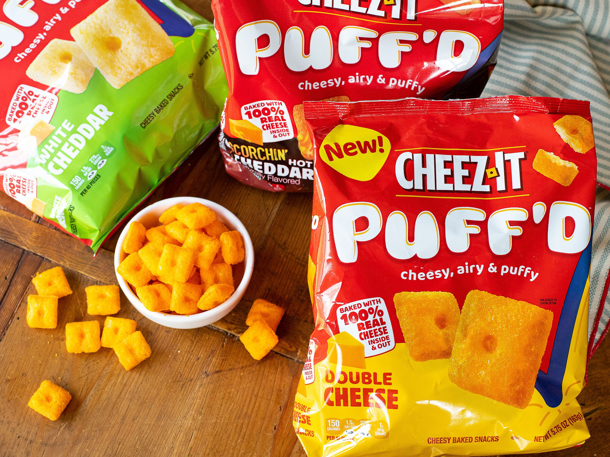 Cheez-It Puff’d Snacks Just $2 At Publix