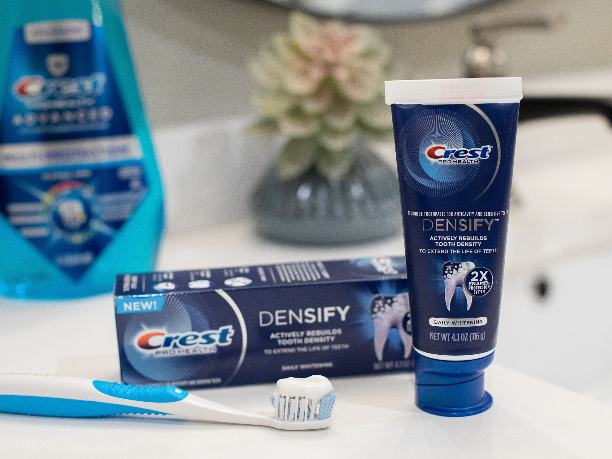 Crest Pro-Health Densify As Low As $3.19 At Publix (Regular Price $7.69) – Plus $2 Colgate Toothpaste